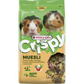 Versele Laga Crispy Muesli - пълноценна храна за храна за морски свинчета, 850 гр.
